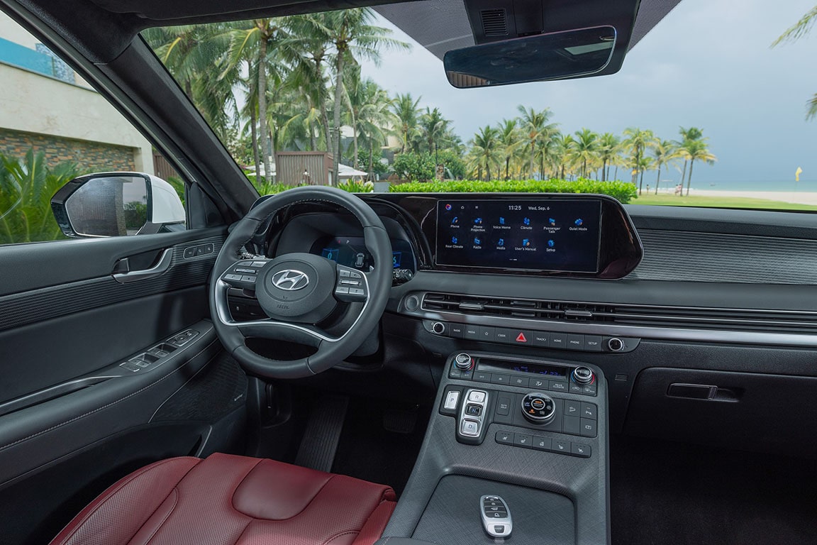 nội thất hyundai palisade