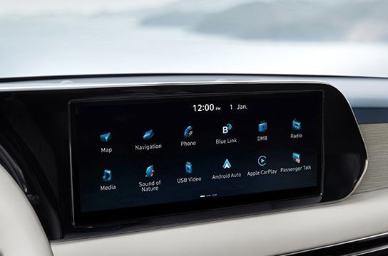 nội thất hyundai palisade